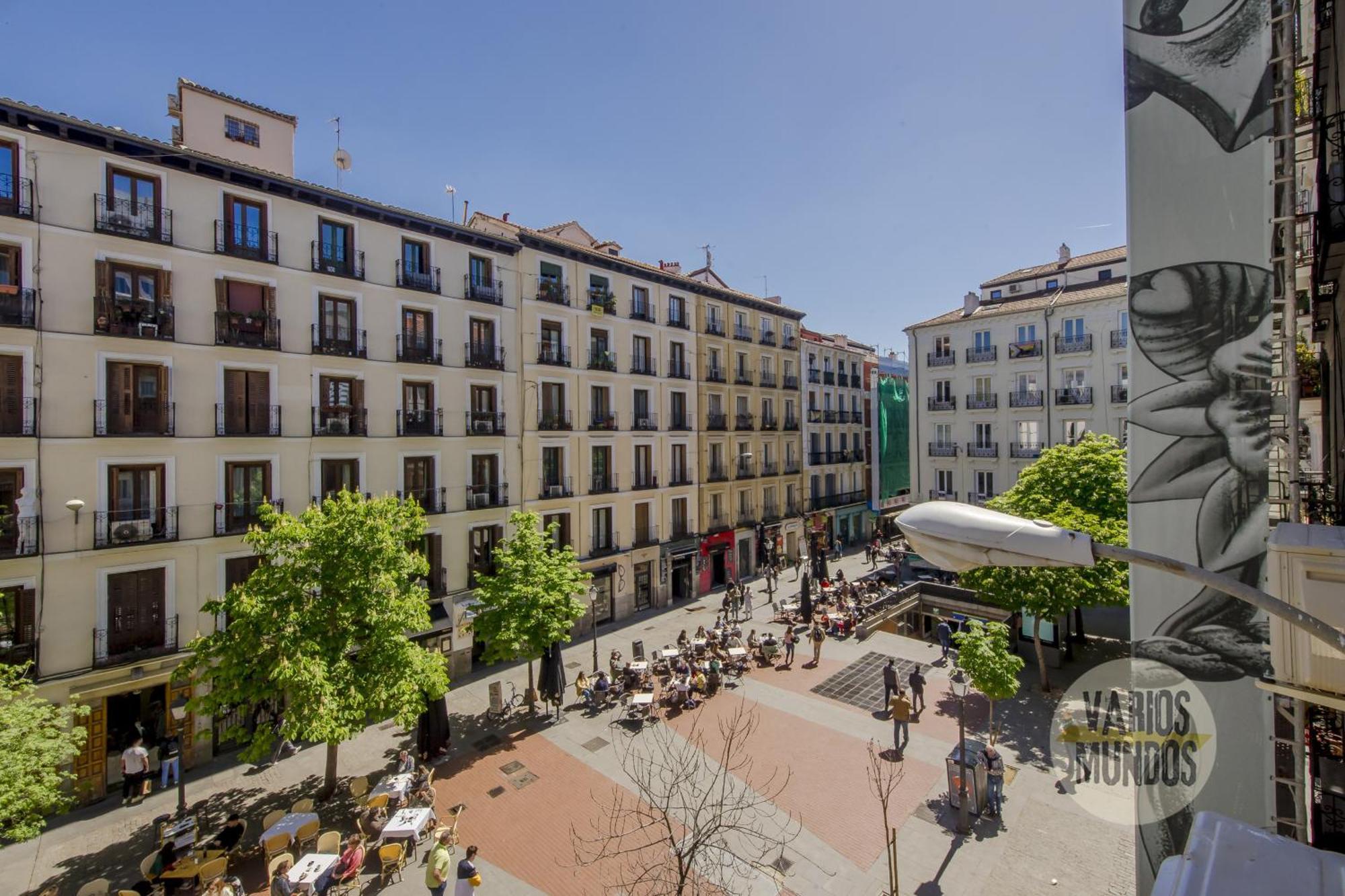 Confortable Apt Para 3 Pax A 1 Min De Gran Via Madrid Extérieur photo