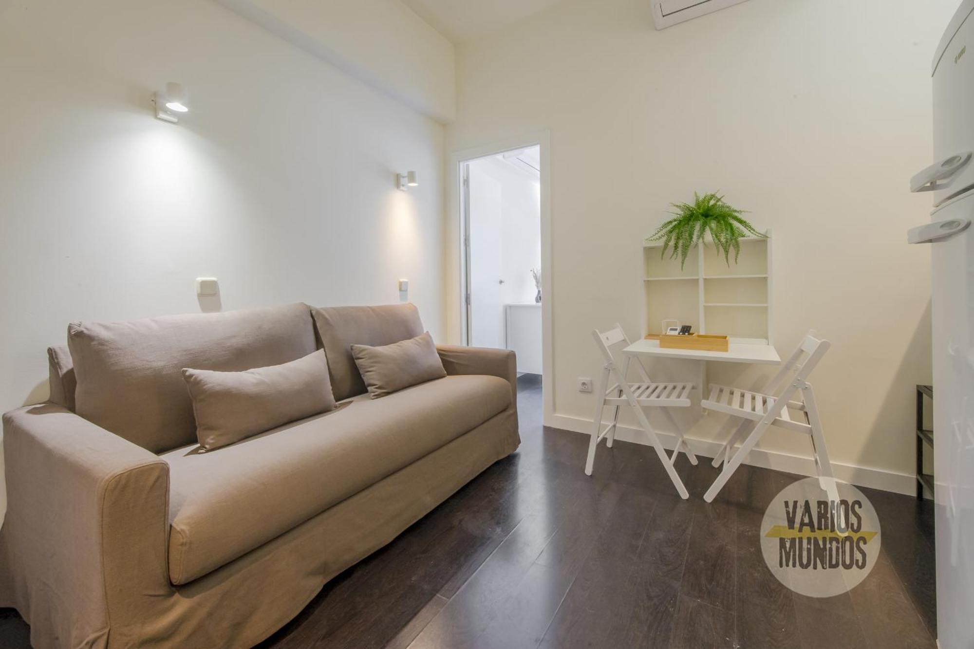 Confortable Apt Para 3 Pax A 1 Min De Gran Via Madrid Extérieur photo