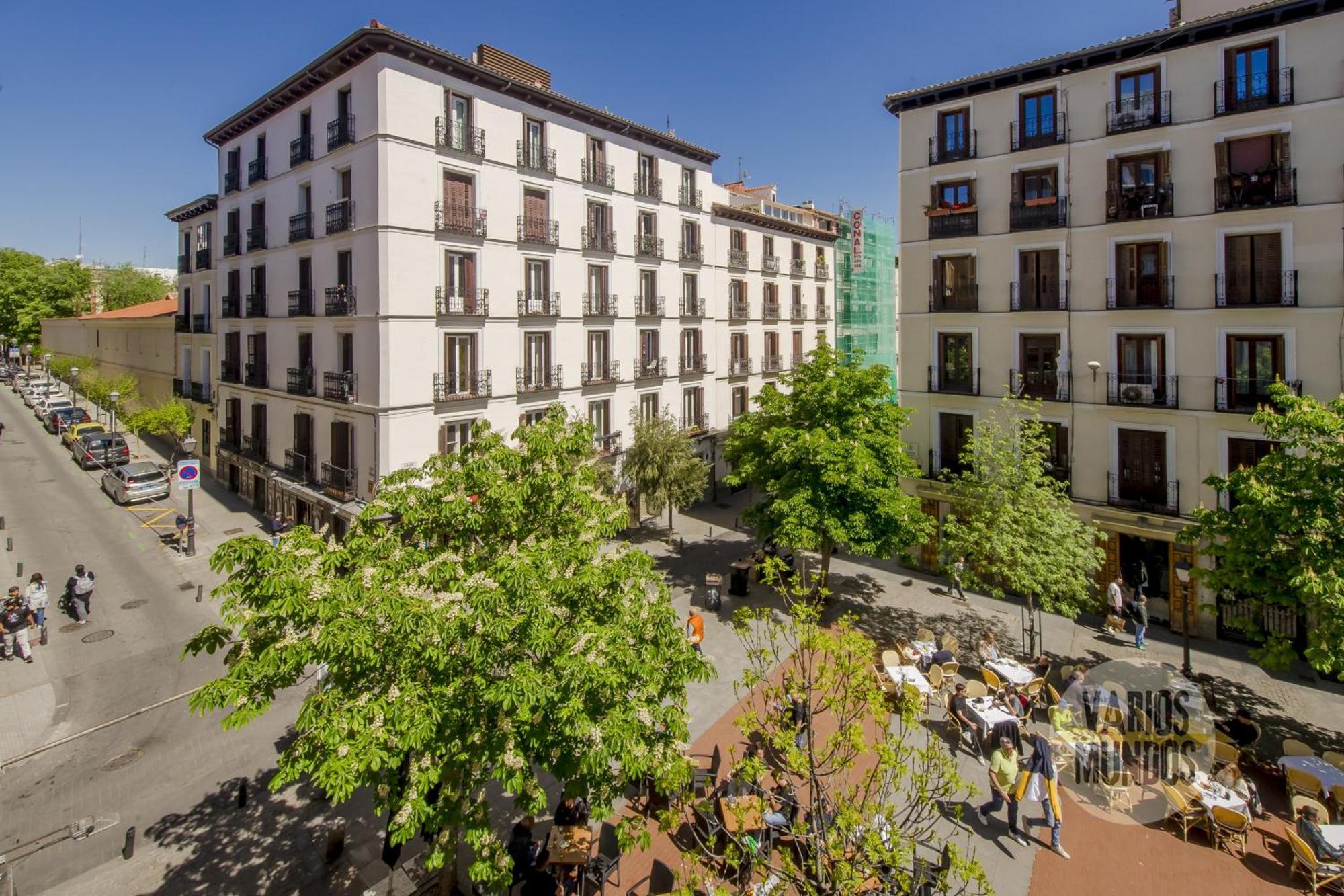 Confortable Apt Para 3 Pax A 1 Min De Gran Via Madrid Extérieur photo